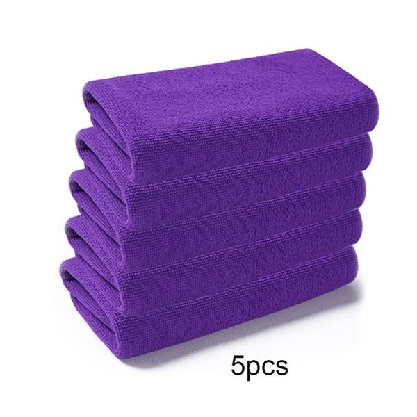 

5pcs towel superfine fiber towel 12-color hand towel #bw