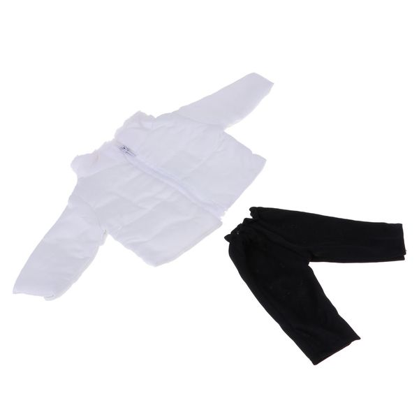 

down coat parka puffer jacket coat pants for 16inch salon doll clothes accs