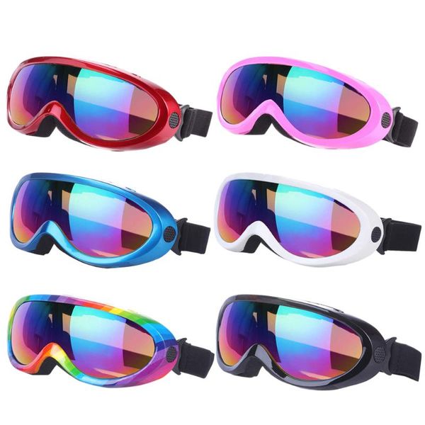 

2 pair children ski goggles single layer uv400 glasses for outdoor climbing