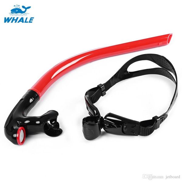 

whale swimming tube center snorkel for diving patent design of back exhaust bubbles, not affect the line of sight and no residual water