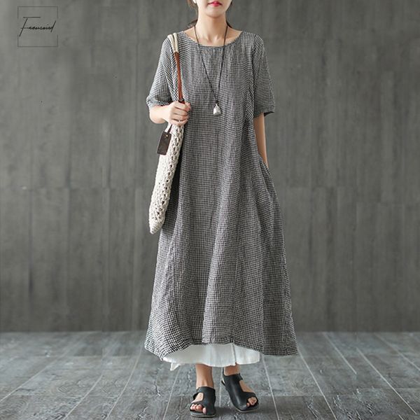 

2019 women dress ladies short sleeve long maxi vestido summer casual o neck sundress party robe club dress femme, Black;gray