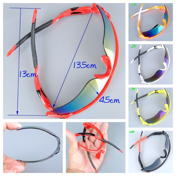 

summer sun glasses 9 colors sunglasses men bicycle glass outdoors sports sunglasses dazzle colour shades glasses