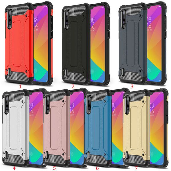 

case for xiaomi a3 lite a2 a1 f1 play max 2 mi x2 s 3 note 2 hybrid phone cover, double layer anti-collision by ing