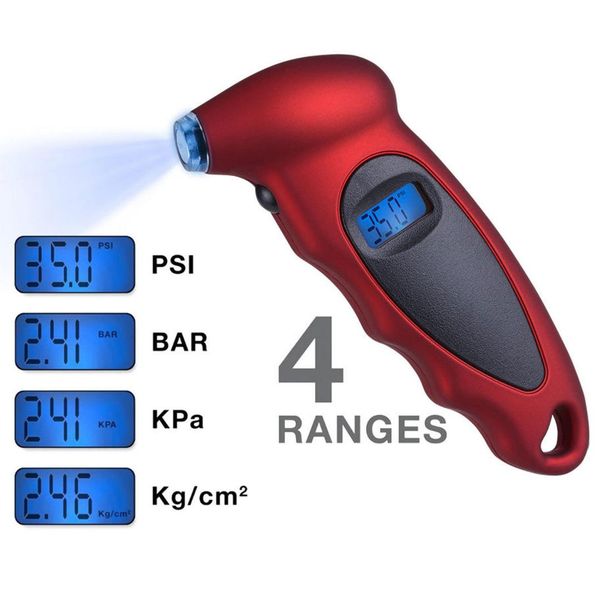 

tyre air pressure meter bike tester digital lcd display universal high accuracy auto car tire pressure gauge motor