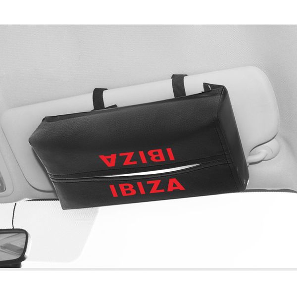 

автомобиль tissue box для ибиза сиденья автомобиля чехол для салфеток styling tissue box держатель аксессуары для интерьера