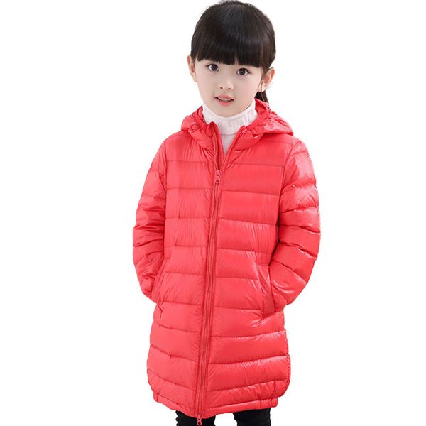 

ace love brand 2017 fashion children's down parkas jackets coats cotton-padded girls warm winter coat jacket children outerwear, Blue;gray