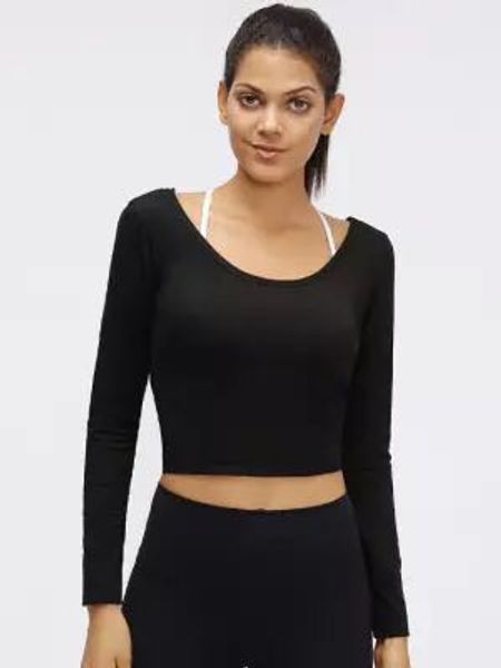 

йога галђк длиннм Ѭђкавом ѬенажеѬнй зал женин ине ђболка женина, White