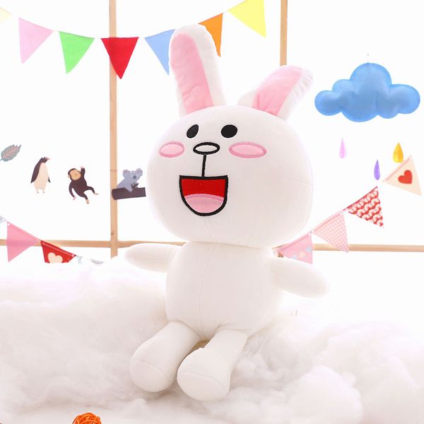 

new cute brown bear kenny rabbit plush toy bear doll mimi rabbit pillow girl gift
