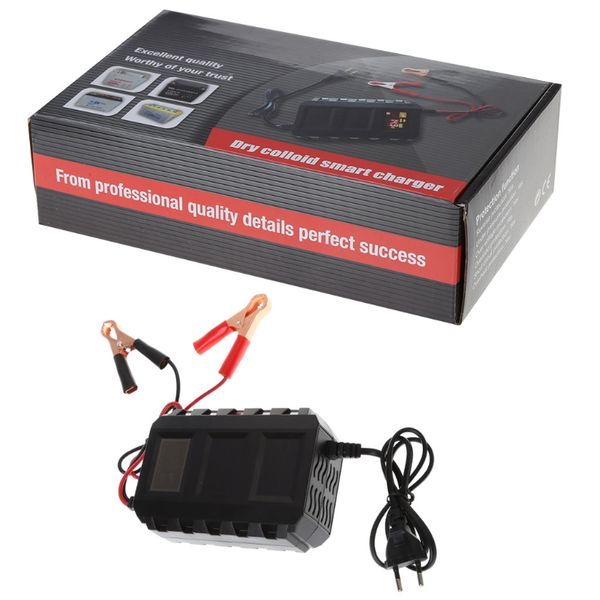 

intelligent 20a automobile battery lead acid battery charger car motorcycle us