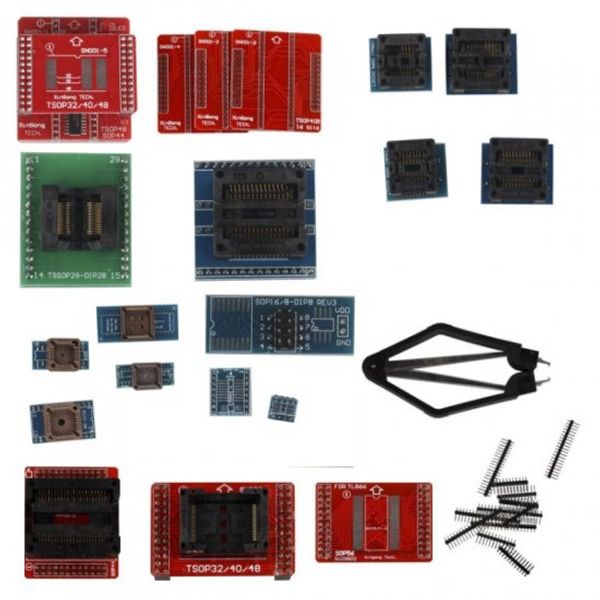

full set 21pcs socket adapters for super mini pro tl866a eeprom programmer