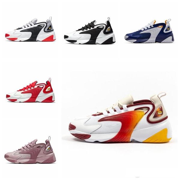 

new mens 2k zoom m2k running s shoes for men women creamy white black red royal blue designer sports ssneakers trainers size 36-45