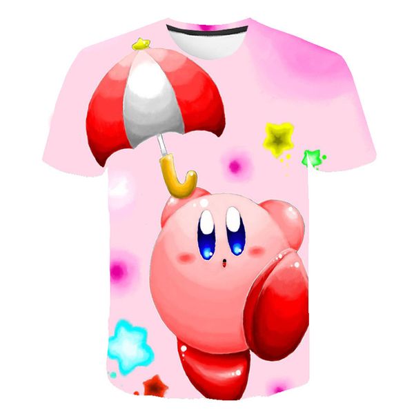 

мода детская футболка мальчик / девочка 3d печатные смешные уличные футболки мультфильм с коротким рукавом детская рубашка, Blue