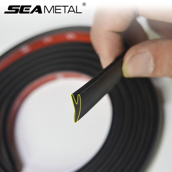 

2m car rubber seals y shape auto rubber sealing strip rear window seal soundproofing noise insluation weatherstrip accessories