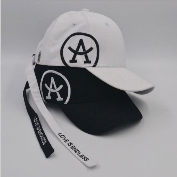 

new long belts letter embroidery baseball caps women's solid cotton adjustable fitted snapbacks hats cas, Blue;gray
