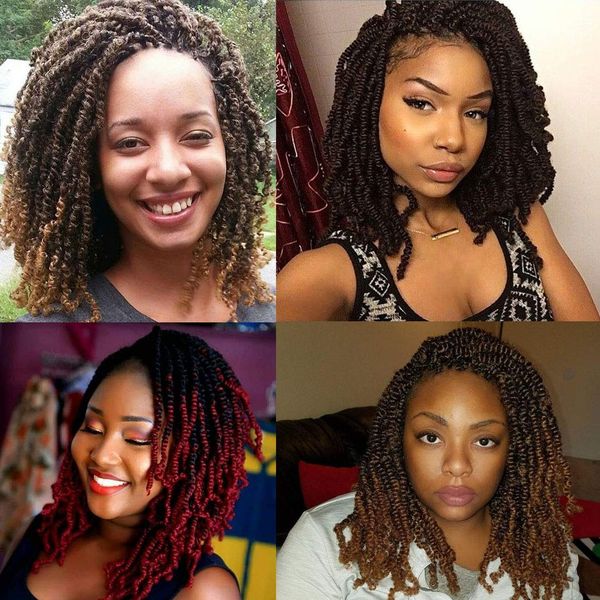 

гоѬо! 3packs кѬком ombre вена ви воло инеиекие плеение воло низка ем, Black