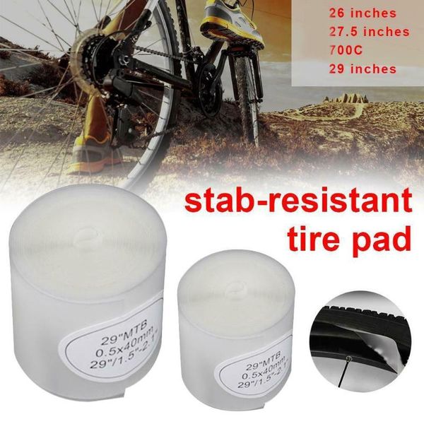 

700c 26/27.5/29 inch bicycle bike tire liner anti-puncture tyre protector strip