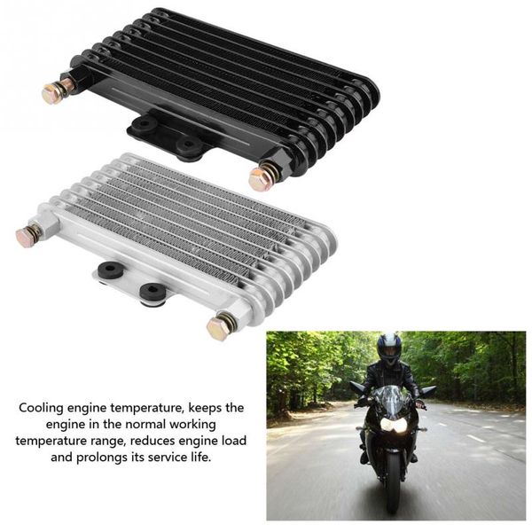

125ml motorcycle oil cooler oil cooler engine cooling radiator system kit for gy6 100cc-150cc engine new arrive