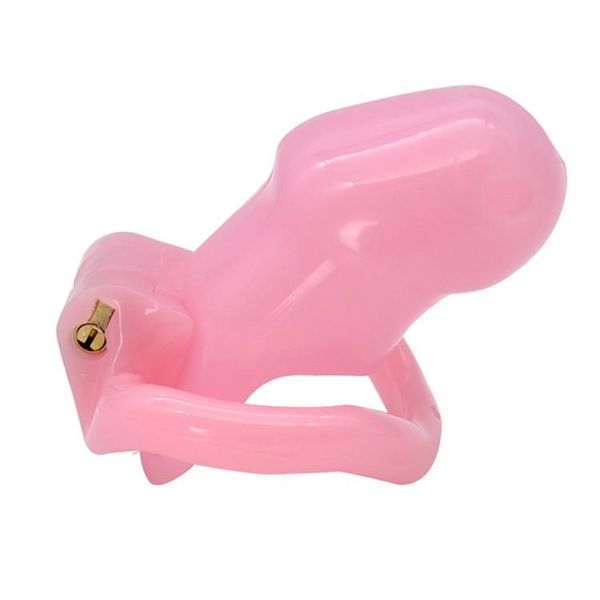 

new design 100% resin male long cage chastity cage male chastity man birdlock male cages bound chastity device cage with lock for men