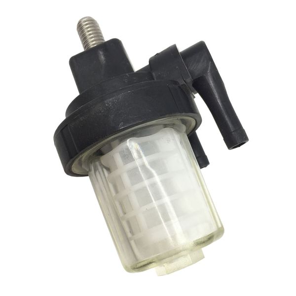 

universal inline fuel filter - car petrol diesel inline for yamaha 9.9-40hp outboard boat engines, heavy duty