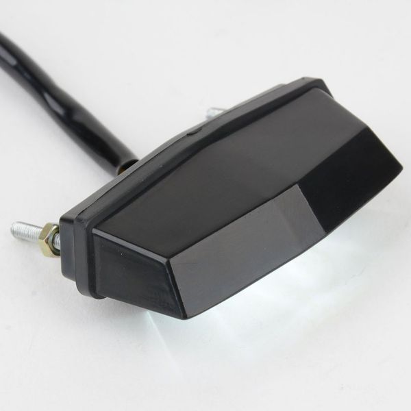 

3leds motorcycle black mini led licence plate light rear tail lamp light