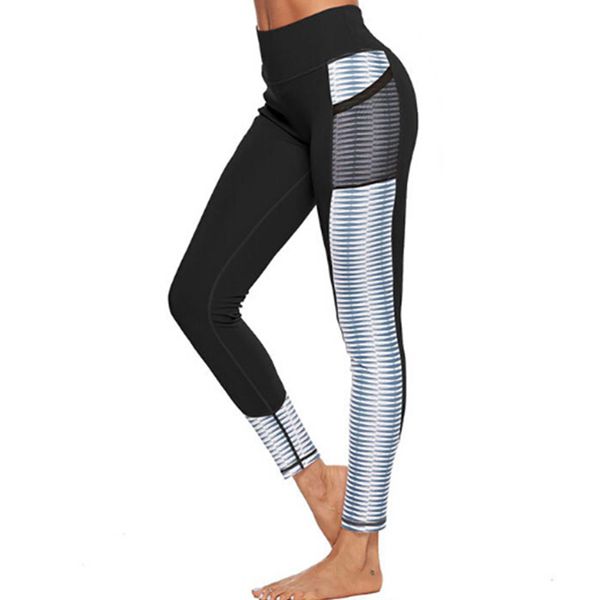 

women's yoga leggings fitness sports exercise running jogging pants #py6, White;red