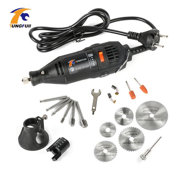 

tungfull mini drill dremel power tools 220v electric tools hand drill engraver for dremel rotary tool diy woodworking