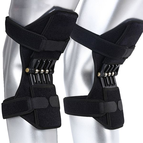 

powerful rebound mountaineering spring force knee booster joint support knee pads breathable non-slip lift knee pads