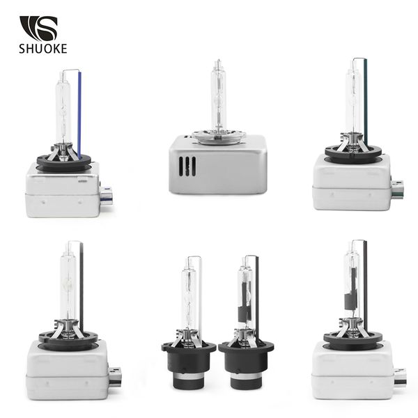 

shuoke xenon hid bulbs d1s d1r d2s d2r d3s d3r d4s d4r d5s d8s 12v 35w 4300k 5000k 6000k 3000lm 2000h life 1 pair ing