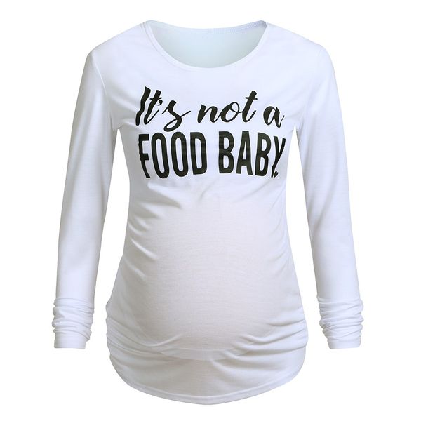 

breastfeeding pregnancy shirts summer long sleeve letter print nursing clothes t-shirt maternity sports gym running