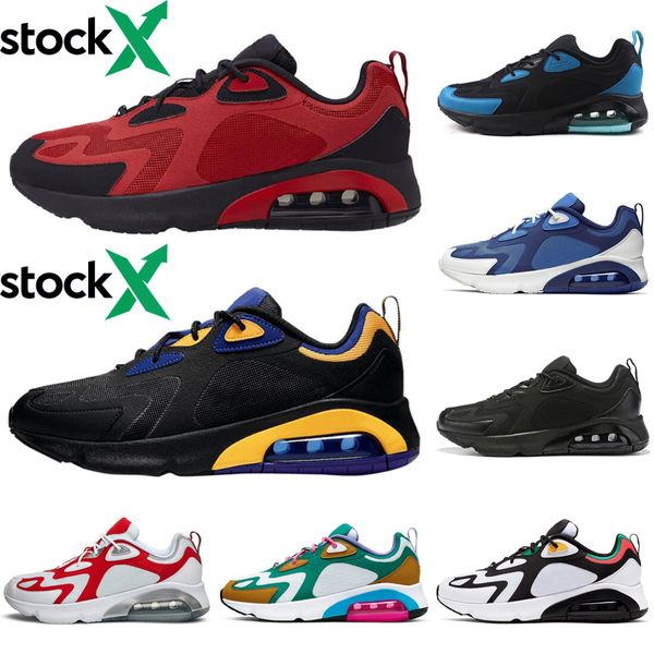 

running shoes 200 men women 200s rasta mystic green university red team gold oreo bordeaux outdoor mens trainers sports sneakers, White;red