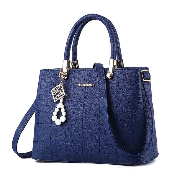 

2017 fashion style shoulder bag simple pu leather female handbags large capacity women messenger bag bolsa feminina