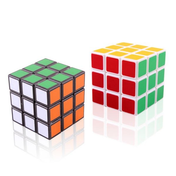 10pcs Professional Cube Classic 5.6cm Speed per Magic Cube Anti stress Puzzle Neo Cubo Magico Sticker per bambini Bambini adulti