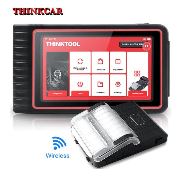 

thinktool all system scanner bluetooth obd2 scanner epb bms tps sas abs immo tpms reset obd2 code reader odb2 car diagnosis