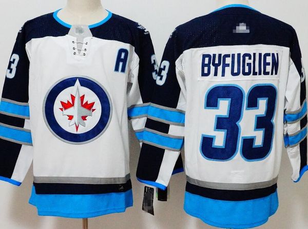

26 Blake Wheeler Men Winnipeg Jets Jersey 29 Patrik Laine 33 Dustin Byfuglien 37 Connor Hellebuyck 55 Mark Scheifele Mens NHL Hockey Jerseys