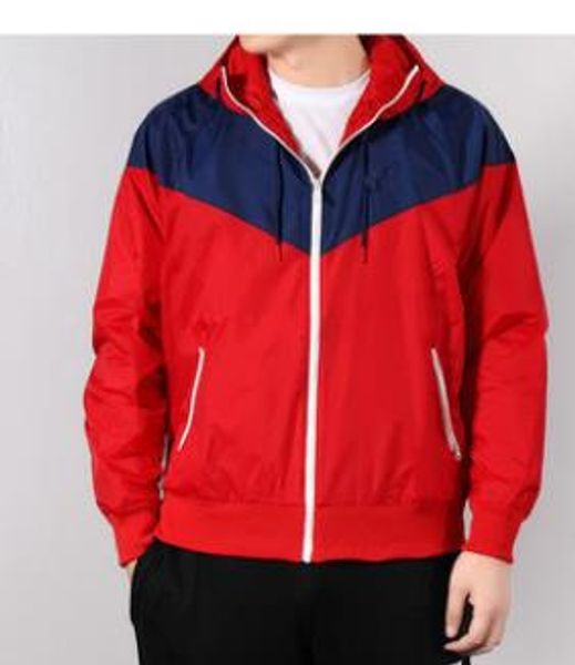 

бренд мужчины лоскутное windrunner куртки уличный стиль повседневные спортивные с капюшоном контрастные цвета куртки мужские модные дизайнер, Black;brown