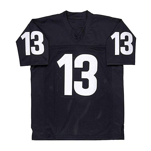 

any given sunday #13 willie beamen movie men football jersey ed black s-3xl high quality