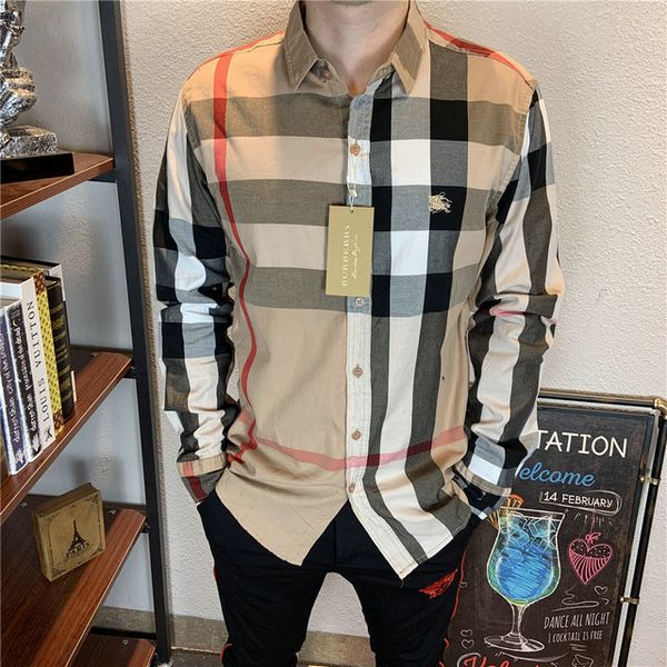 

silk shirt men wave of men floral print colour mixture luxury casual harajuku shirts long-sleeved patchwork men's medusa shirts-337