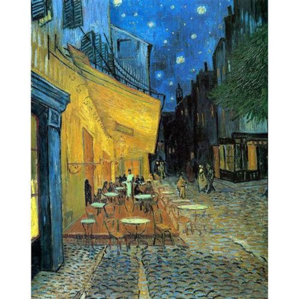 

cafe terrace by van gogh handpainted & hd print landscape art oil painting on canvas wall art home decor multi size l59