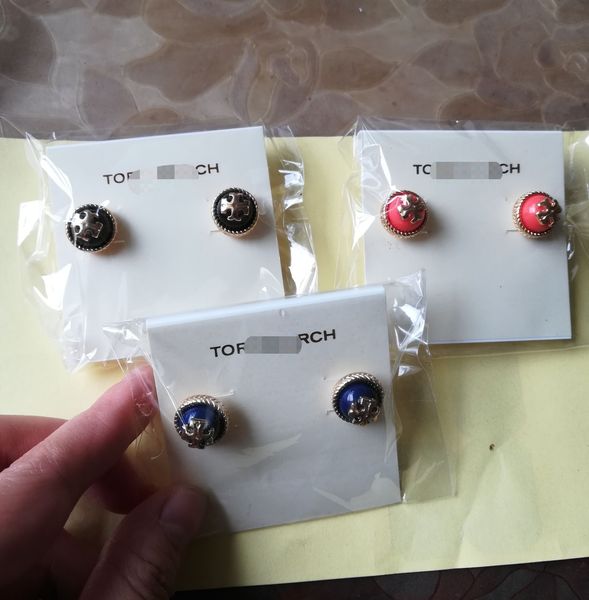 

with card europe style letter mark tt earrings 4 colors woman flashing letter earrings and hign quanlity, Silver