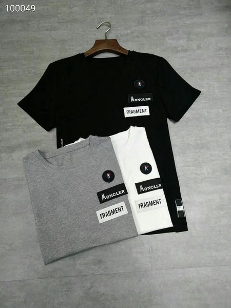 

Men moncler ca ual men polo hirt t hirt triped bee nake embroidery collar women polo top tee m xxxl 115