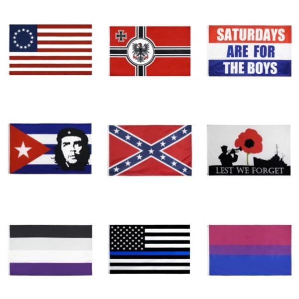 

18 styles 75*125cm game of thrones flags garden flag diy liene decorative hanging home decoration banner ads flags 15pcs#700