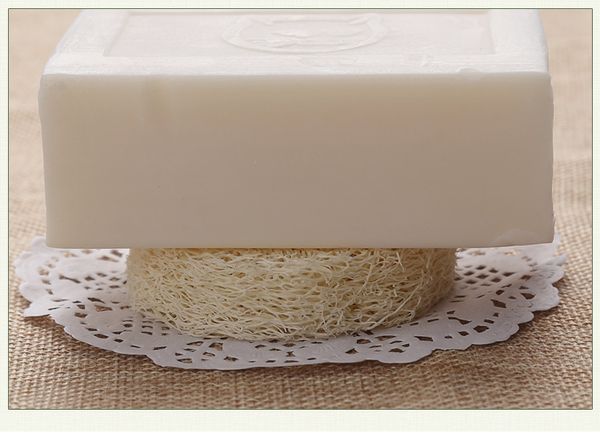 

6cm natural loofah cuts loofah soap dish natural luffa soap dishes the soap has strong draining effect