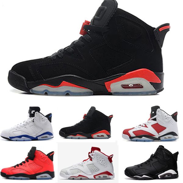 

6 men basketball shoes cny black cat carmine pantone golden harvest slam dunk green suede gatorade oreo 6s designer sports sneakers g-632