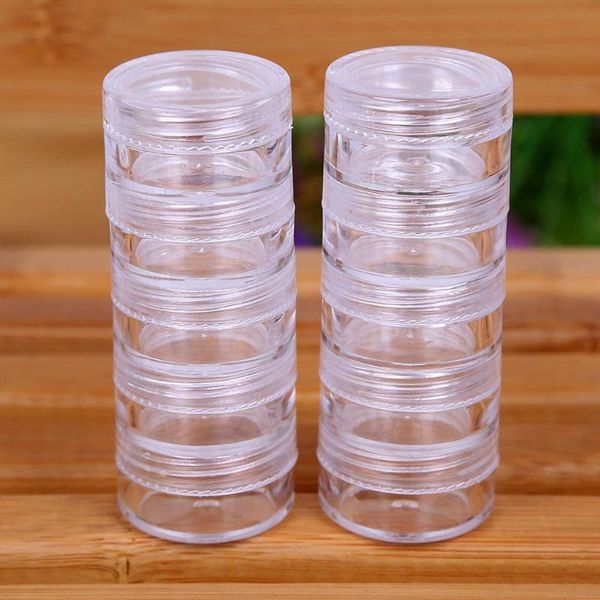 

rotatable cosmetic organizer store qtip container transparent small swabs box jewelry storage box holder and candy jars