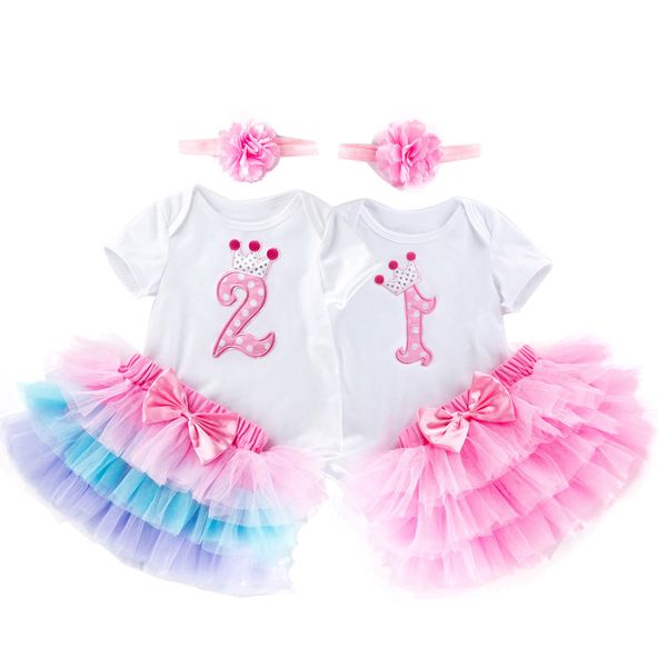 

1 2 year baby girl dress princess girls tutu dress toddler kids clothes baby baptism 1st first birthday outfits infantil vestido t200624, Red;yellow