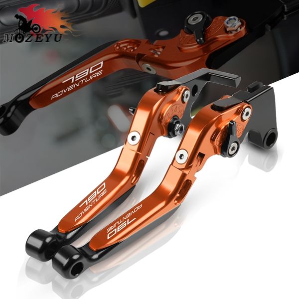 

new for 790 adventure 2019-2020 790 r/s cnc aluminum motorcycle adjustable folding extendable brake clutch lever