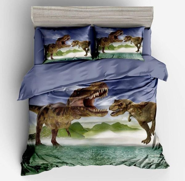 Duvet Cover King Bedding Set 3d Animals Dinosaur Printed