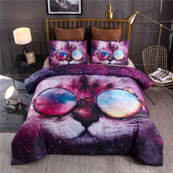 Luxury Bedding Set Super King Duvet Cover Sets Marble Single