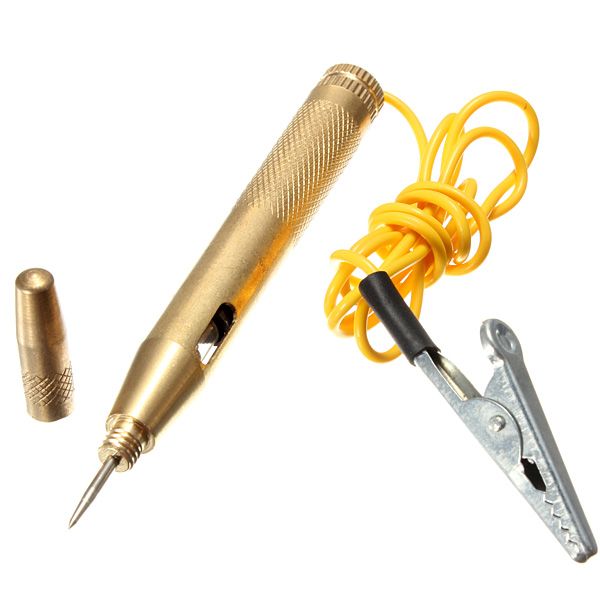 

1pc dc 6v 12v 24v auto car truck motorcycle circuit voltage tester test pen