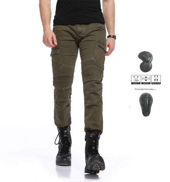 

2019 motorcycle riding jeans men and women models anti-fall motorcycle pants wear-resistant cycling pants with 4 x knee